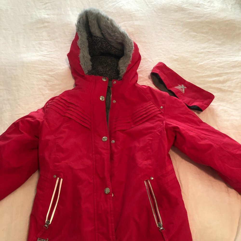 Girls Pink Ski Jacket